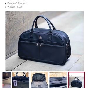 Hato & Hill  carry on bag USB port charging